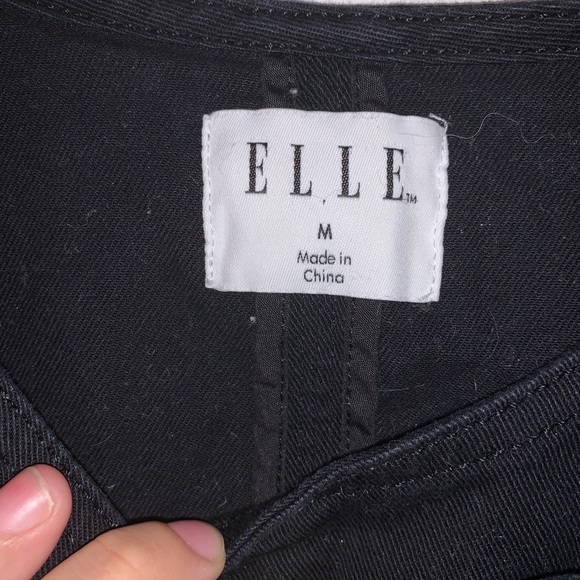 M Black Jean Zippered Jackets - Picture 2 of 6